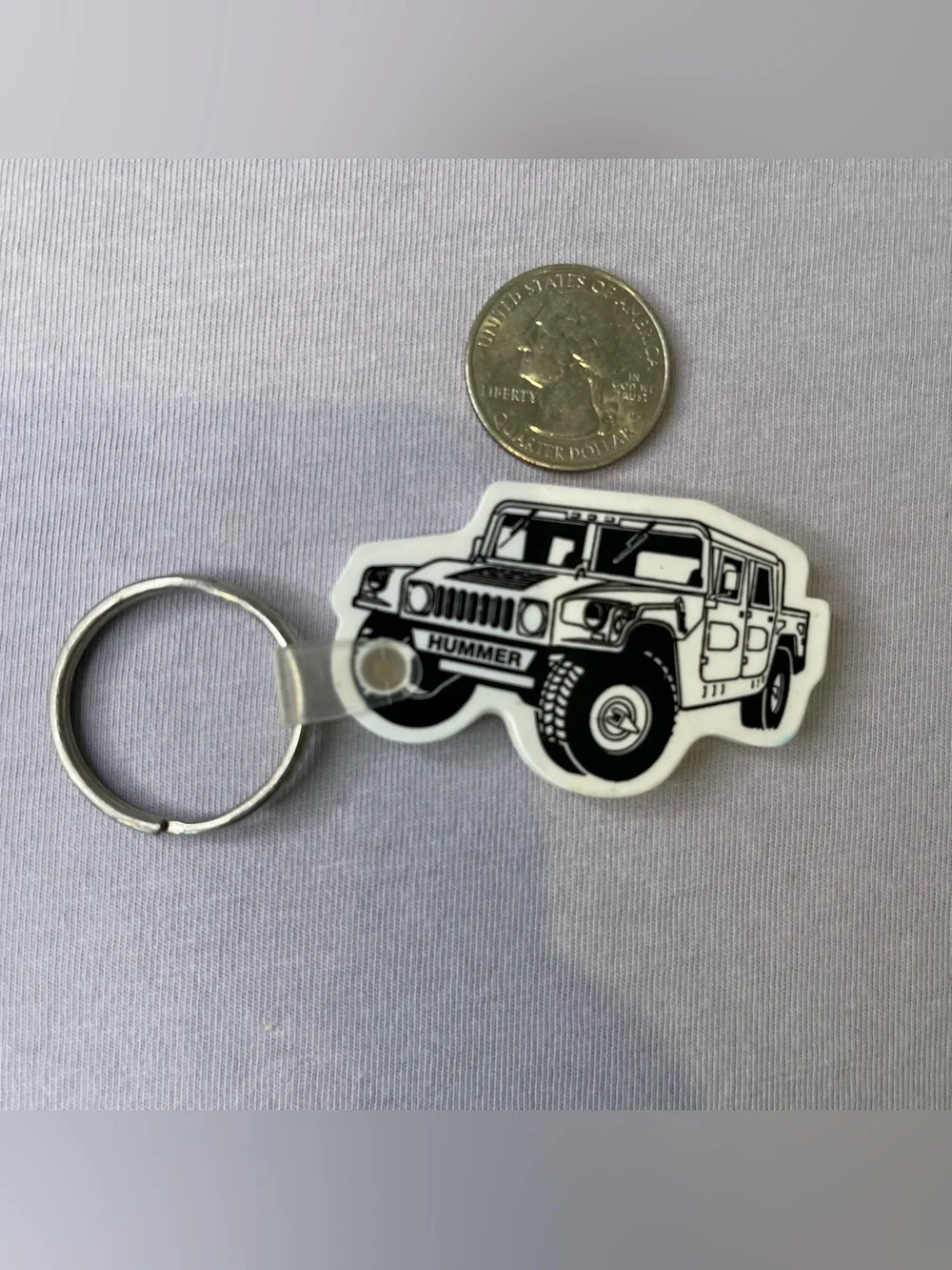 Gatorade Hummer chain/key chain ring Double sided Vintage